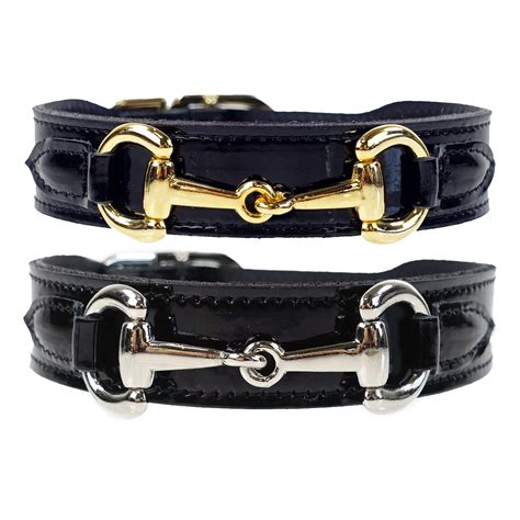 gucci dog collar large.